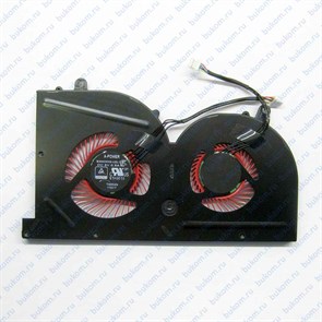 Вентилятор Версия 1 GPU для MSI GS63VR GS73VR серии BS5005HS-U2L1 DC5V 0.5A (4+4pin) Red Blades