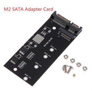 M.2 SATA  Adapter Card преобразователь адаптер карта AHCI SSD Модернизированный комплект для версии (1,5/3,0/6,0 Гбит/с) NGFF